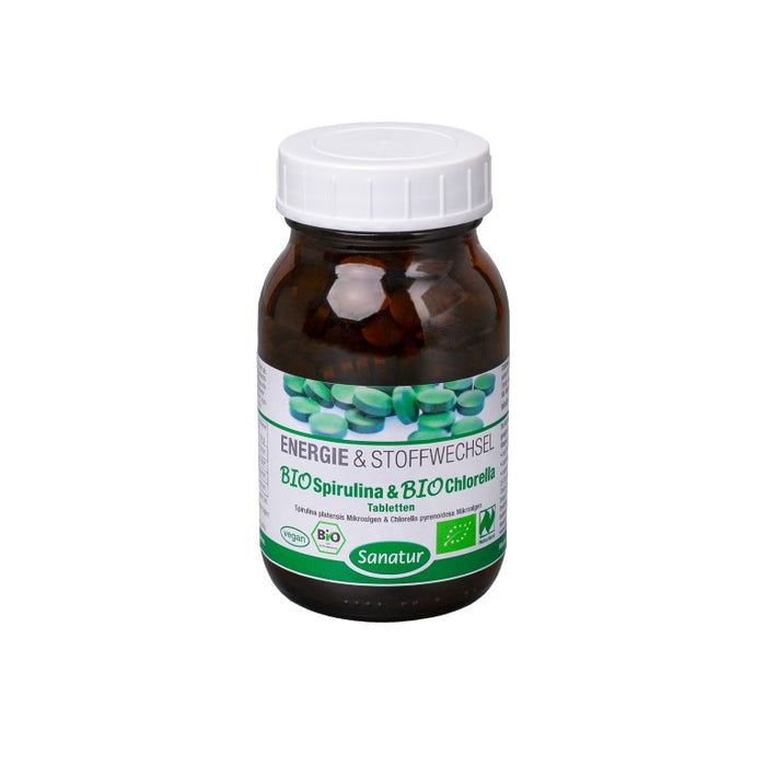 BioSpirulina & BioChlorella 2 in 1, 250 St TAB