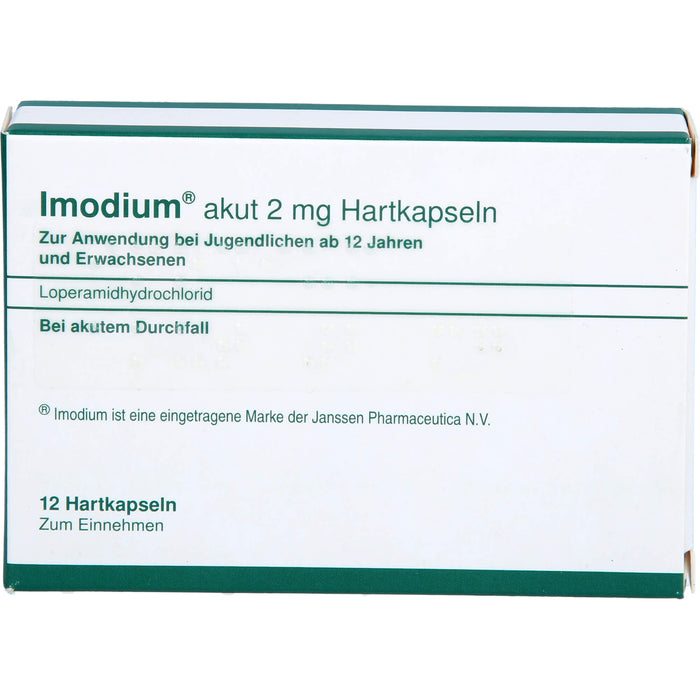 Imodium akut Kapseln Reimport Kohlpharma, 12 pcs. Capsules