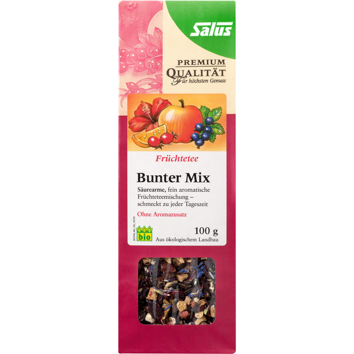 Früchtetee Bunter Mix bio Salus, 100 g TEE