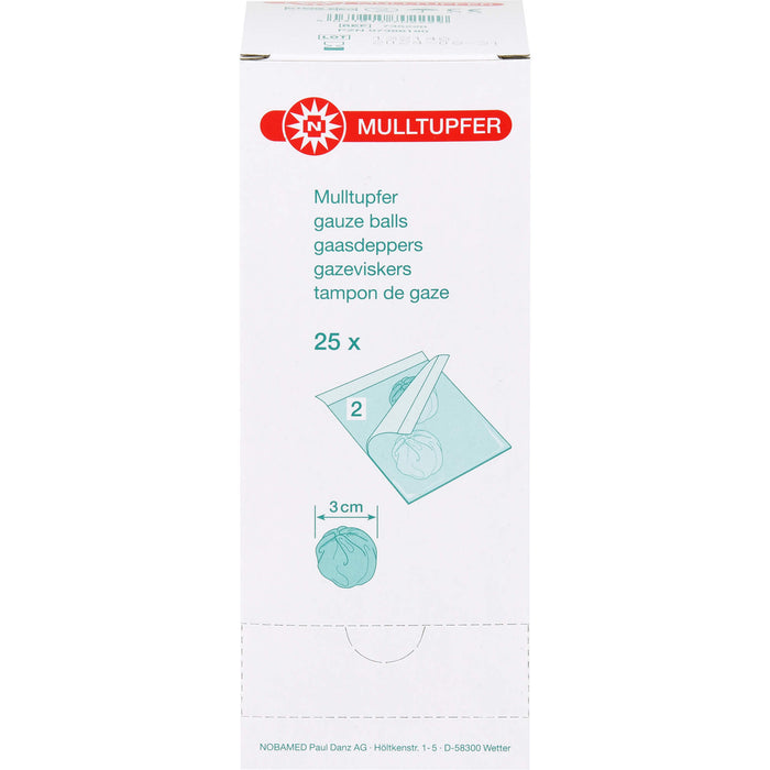 MULLTUPFER PFLAUMENGROSS 5 STERILE TUPFER PRO SET, 25X2 St TUP