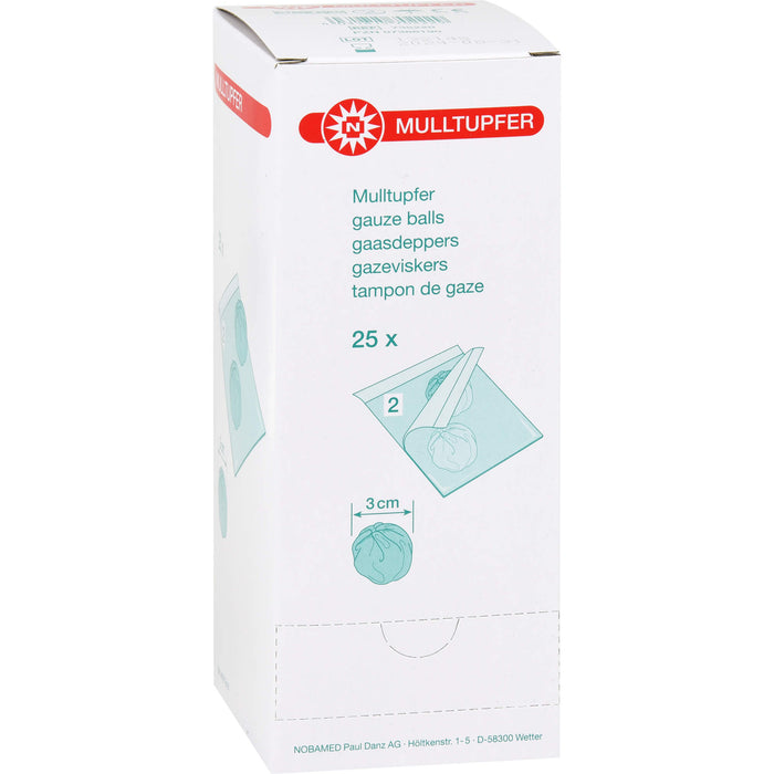 MULLTUPFER PFLAUMENGROSS 5 STERILE TUPFER PRO SET, 25X2 St TUP