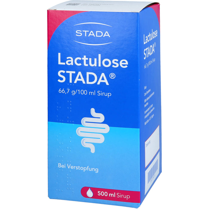 Lactulose STADA Sirup bei Verstopfung, 500 ml Solution