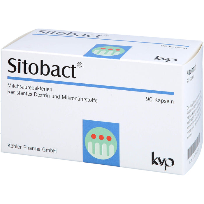 Sitobact Kapseln mit Milchsäurebakterien, 90 pcs. Capsules