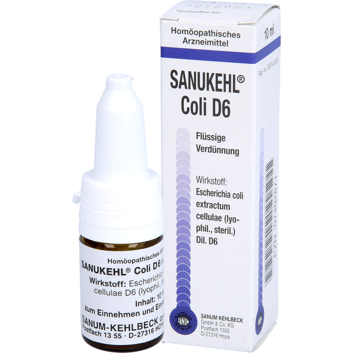 Sanukehl Coli D 6 Tropf., 10 ml TRO