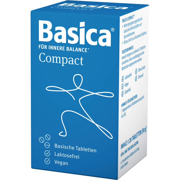 Basica compact basische Tabletten, 120 pcs. Tablets