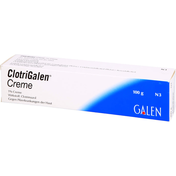 Clotrigalen Creme bei Pilzerkrankungen der Haut, 100 g Cream