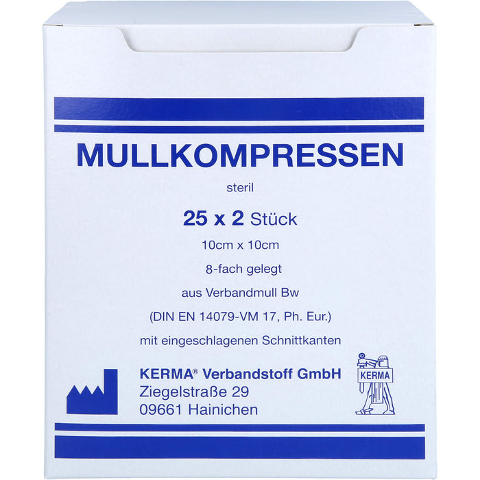 Mullkompr Bw 8f Ster 10x10, 25X2 St KOM