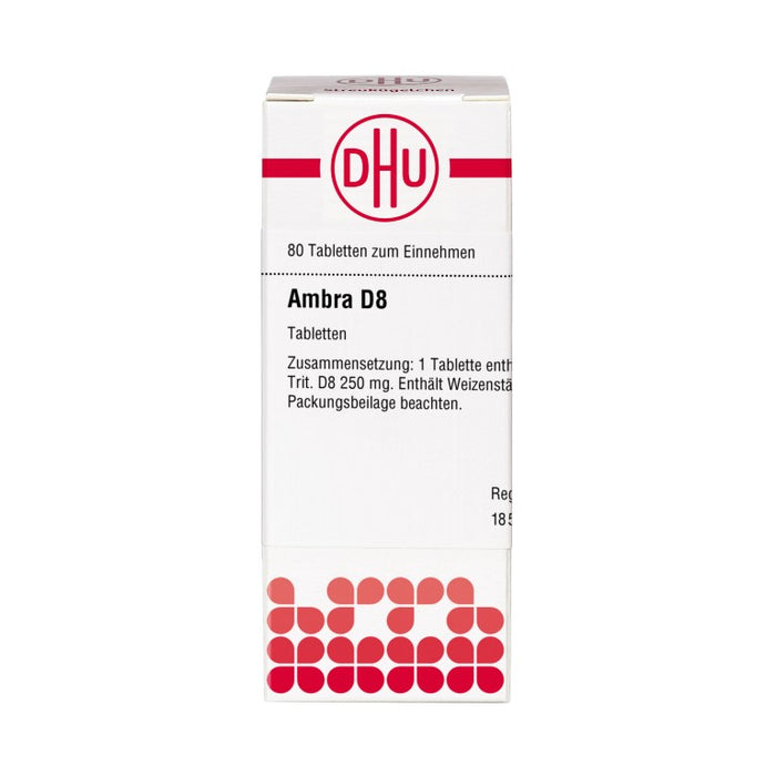 DHU Ambra D8 Tabletten, 80 St. Tabletten