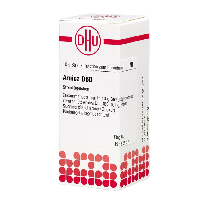 DHU Arnica D60 Streukügelchen, 10 g Globuli