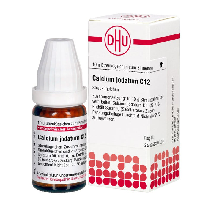 DHU Calcium jodatum C12 Streukügelchen, 10 g Globuli