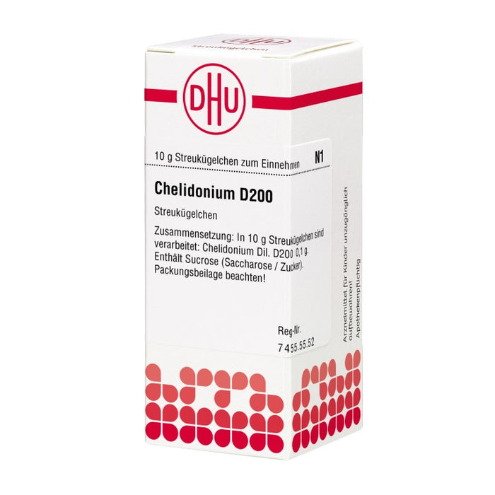 DHU Chelidonium D200 Streukügelchen, 10 g Globules