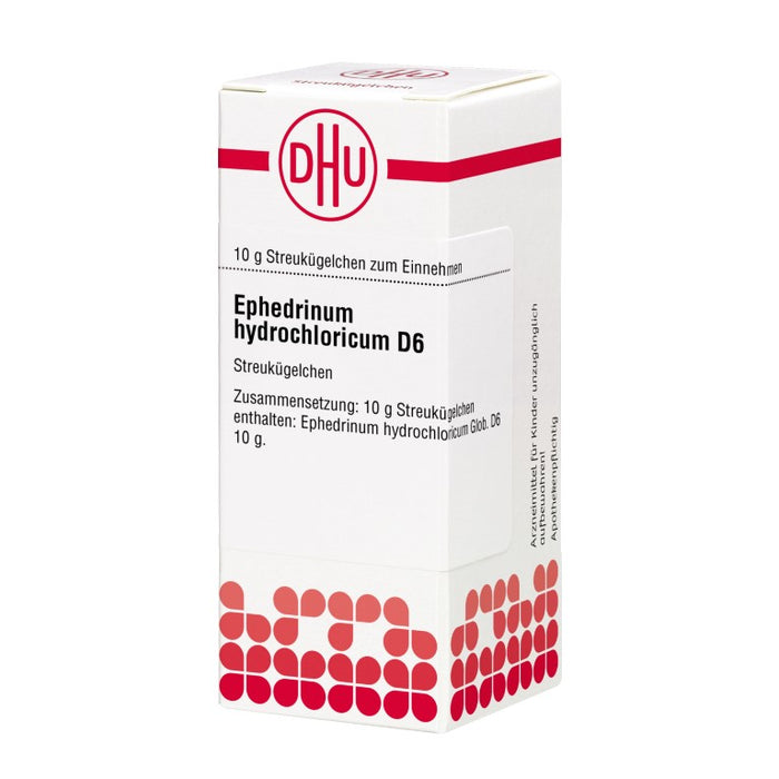 DHU Ephedrinum hydrochloricum D 6 Streukügelchen, 10 g Globuli