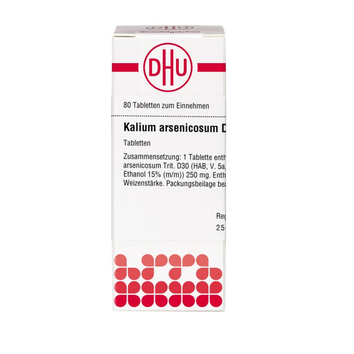 DHU Kalium arsenicosum D30 Tabletten, 80 St. Tabletten