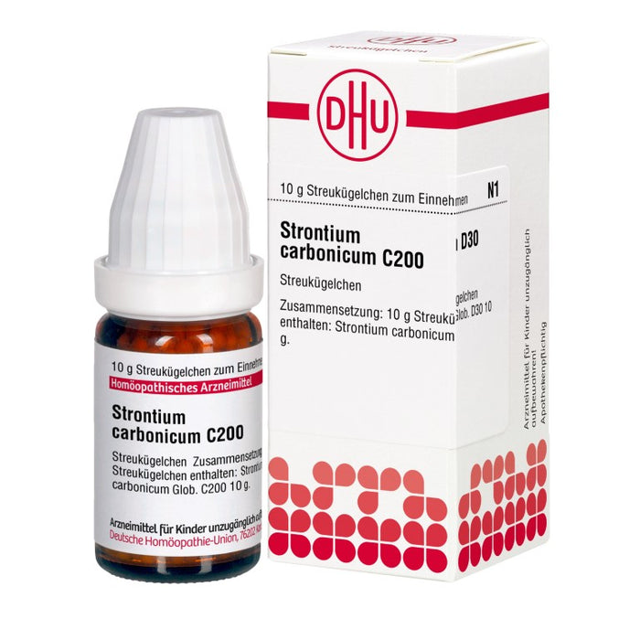 Strontium carbonicum C200 DHU Globuli, 10 g Globuli