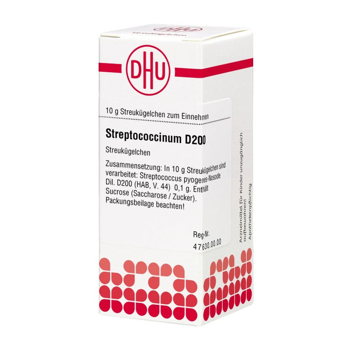 DHU Streptococcinum D200 Streukügelchen, 10 g Scatter