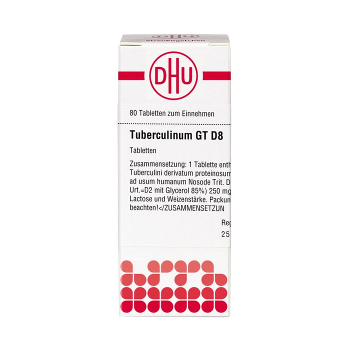 Tuberculinum GT D8 DHU Tabletten, 80 St. Tabletten