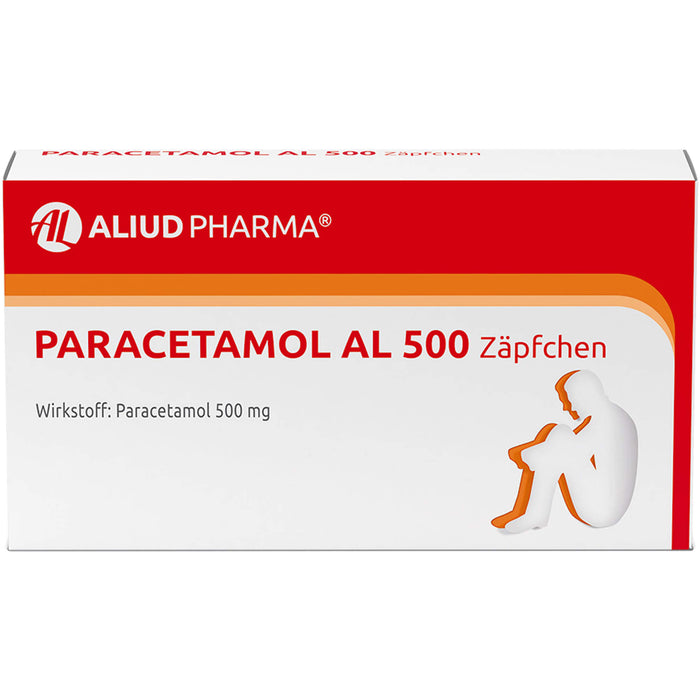 Paracetamol AL 500 Zäpfchen, 10 pcs. Suppositories