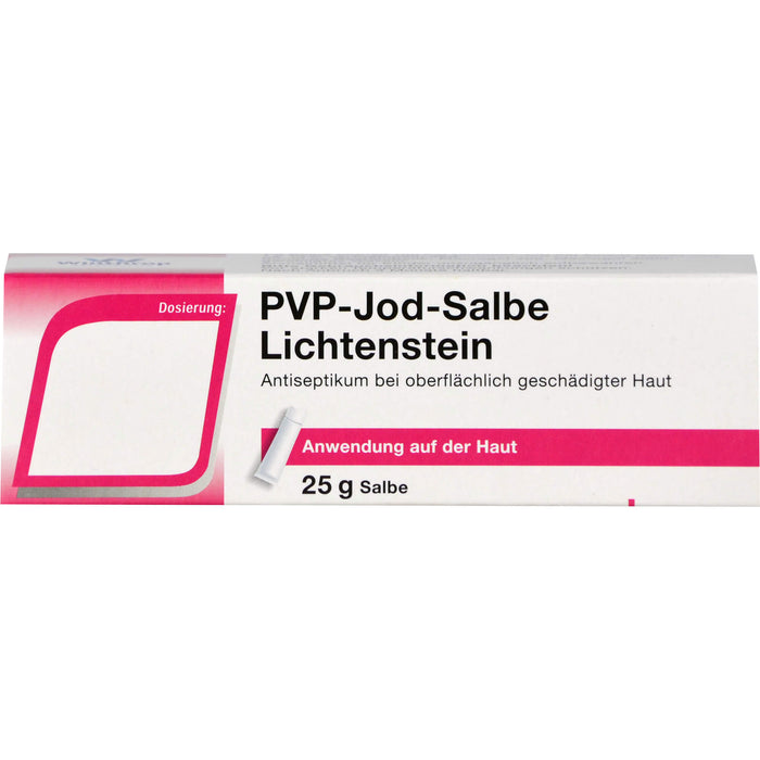 ZENTIVA PVP-Jod-Salbe Lichtenstein 100 mg/g, 25 g Ointment