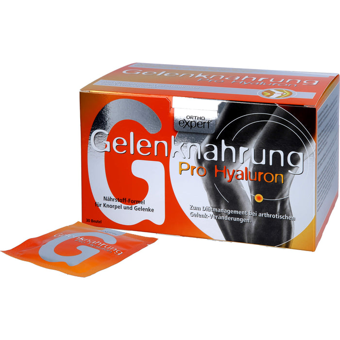 Orthoexpert Gelenknahrung Pro Hyaluron Pulver, 30 pc Sachets