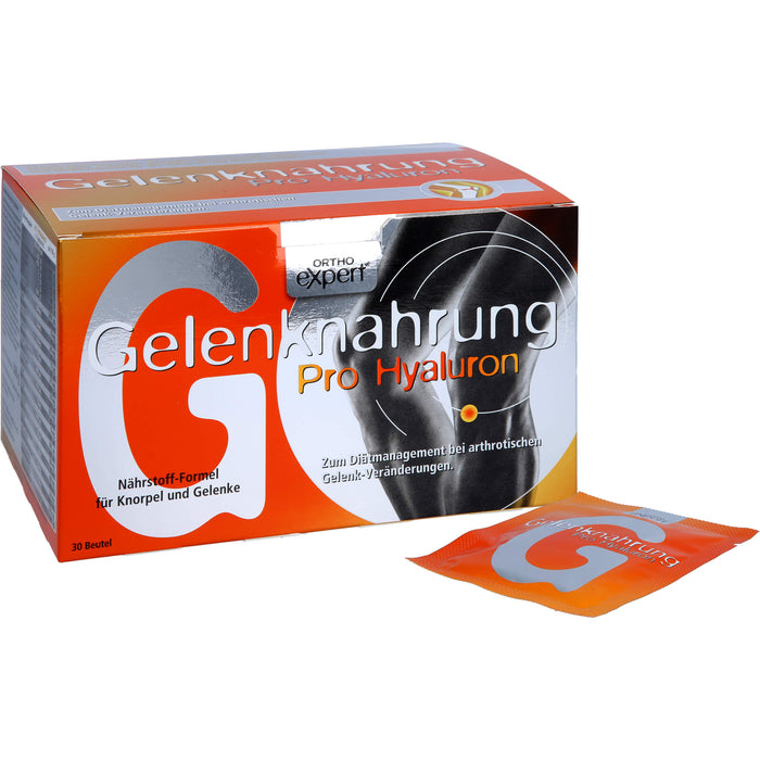 Orthoexpert Gelenknahrung Pro Hyaluron Pulver, 30 pcs. Sachets