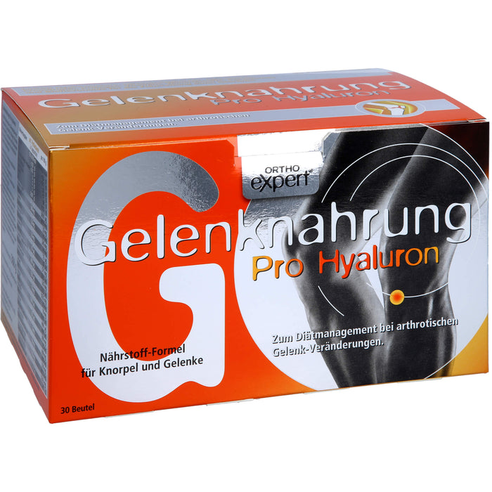 Orthoexpert Gelenknahrung Pro Hyaluron Pulver, 30 pc Sachets