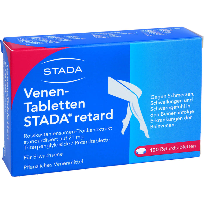 Venen-Tabletten STADA Retardtabletten, 100 pcs. Tablets