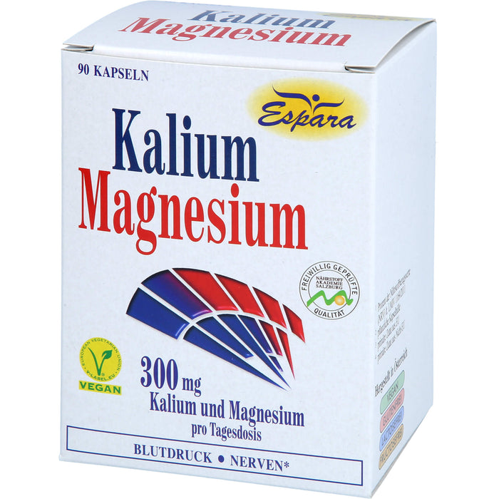 Espara Kalium Magnesium Kapseln, 90 pcs. Capsules