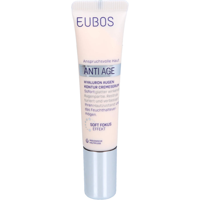 EUBOS Sensitive Hyaluron Augen Kontur CremeSerum, 15 ml Creme