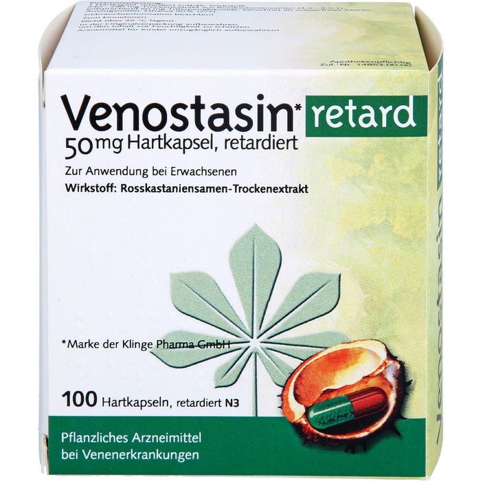 Venostasin retard 50 mg Emra Hartkapsel, retardiert, 100 pcs. Capsules