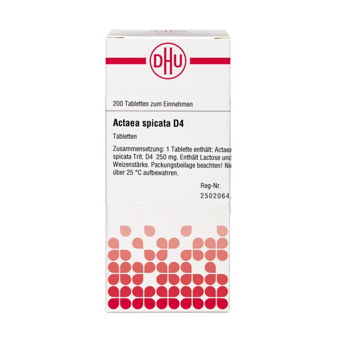 Actaea spicata D4 DHU Tabletten, 200 St. Tabletten