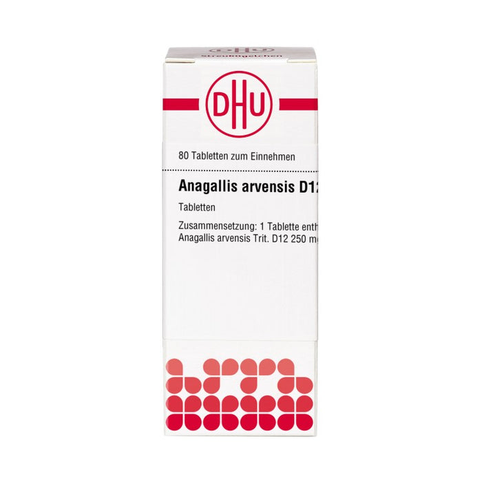 DHU Anagallis arvensis D12 Tabletten, 80 pcs. Tablets