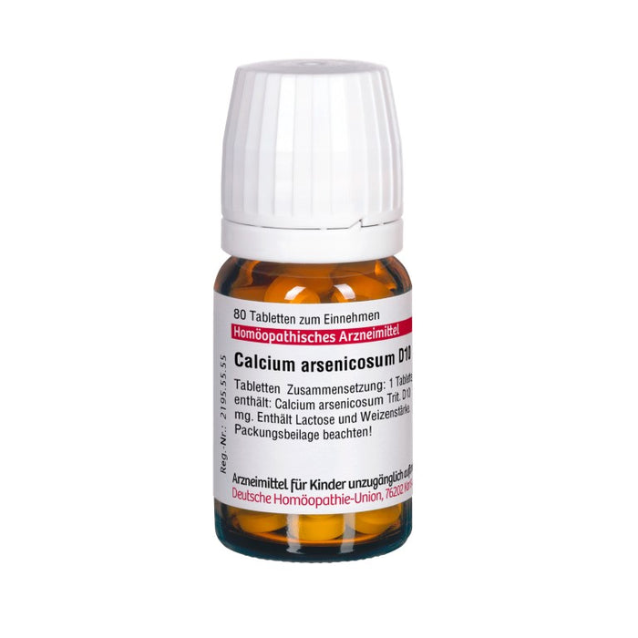 DHU Calcium arsenicosum D10 Tabletten, 80 St. Tabletten