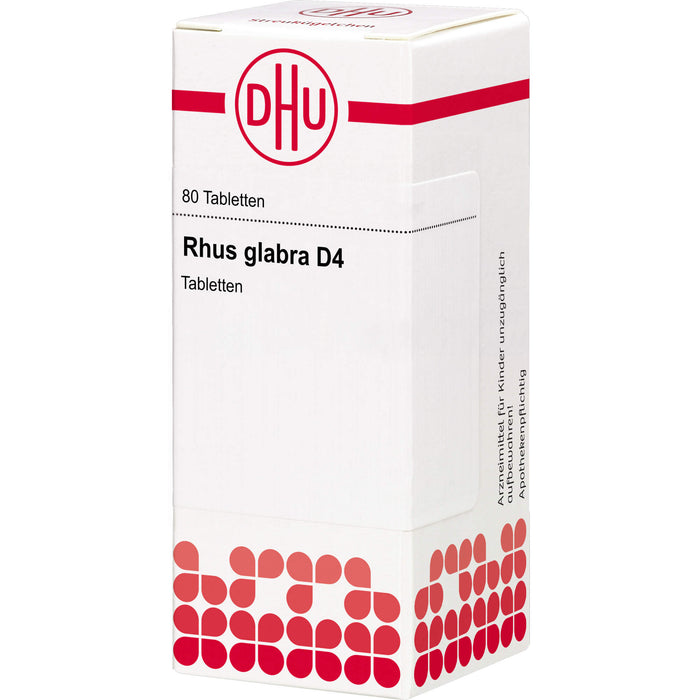 Rhus glabra D4 DHU Tabletten, 80 St. Tabletten