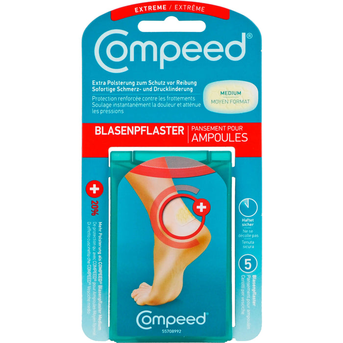 Compeed Sport Blasenpflaster für die Ferse, 5 pc Pansement