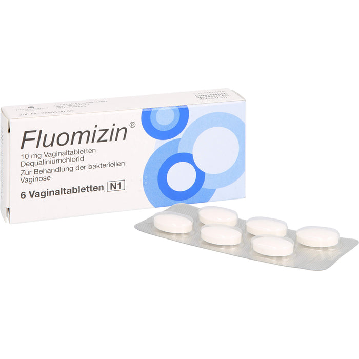 Fluomizin Vaginaltablettten bei bakterieller Vaginose, 6 St. Tabletten