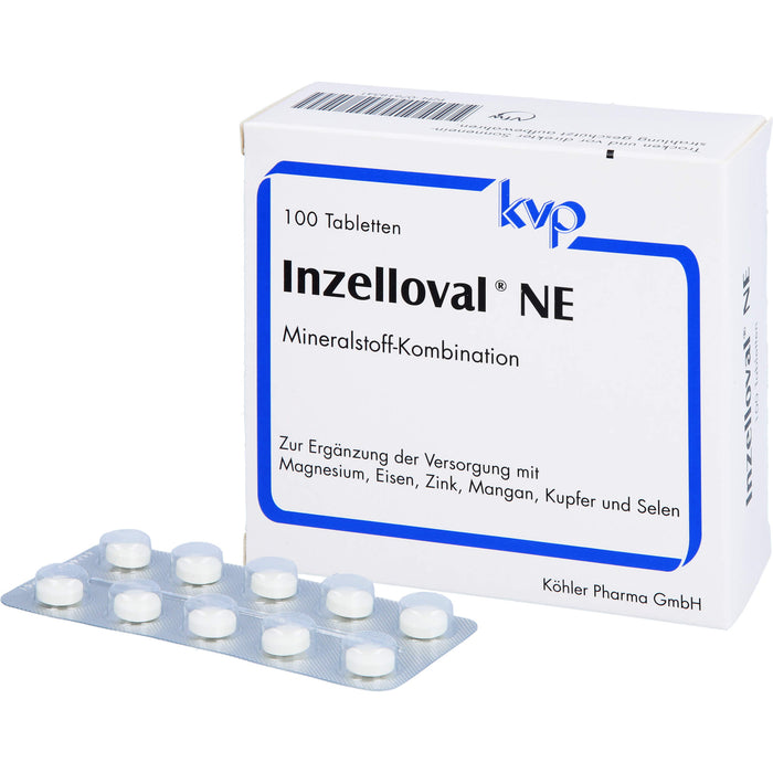 Inzelloval NE Mineralstoff-Kombination Tabletten, 100 St. Tabletten