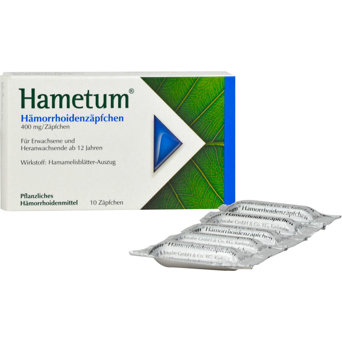 Hametum Hämorrhoidenzäpfchen, 10 pc Suppositoires