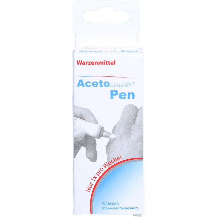 Acetocaustin Pen Warzenmittel, 1 pc Plume