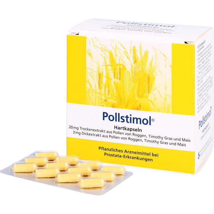 Pollstimol Hartkapseln bei Prostata-Erkrankungen, 120 pc Capsules