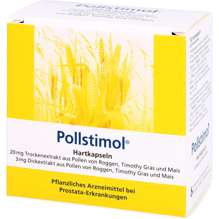 Pollstimol Hartkapseln bei Prostata-Erkrankungen, 120 pcs. Capsules