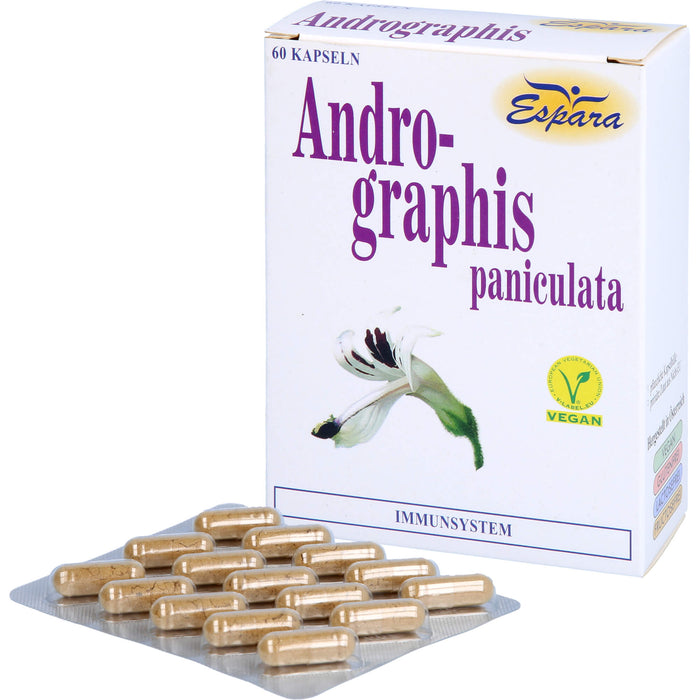 Espara Andrographis paniculata Kapseln, 60 pcs. Capsules