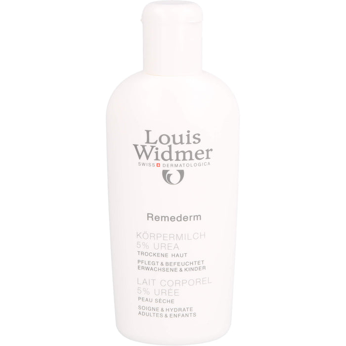 Louis Widmer Remederm Körpermilch 5 % Urea, 200 ml Crème