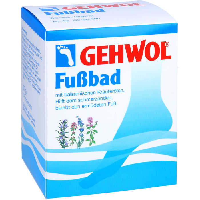 GEHWOL Fußbad 10 Portionsbeutel, 200 g Additif pour le bain