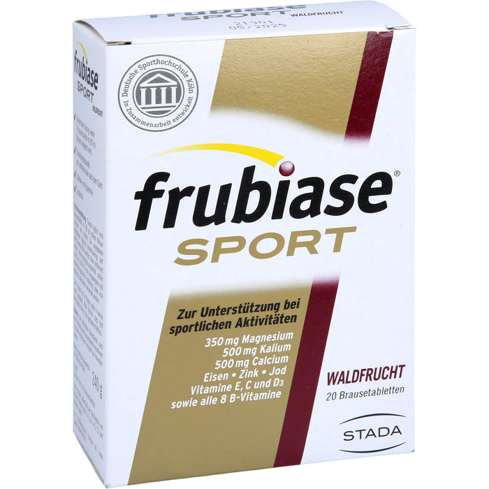 frubiase Sport Waldfrucht Brausetabletten, 20 pc Tablettes