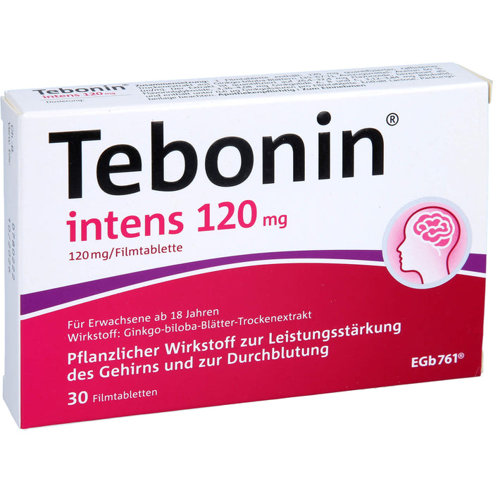 Tebonin intens 120 mg Filmtabletten, 30 pcs. Tablets