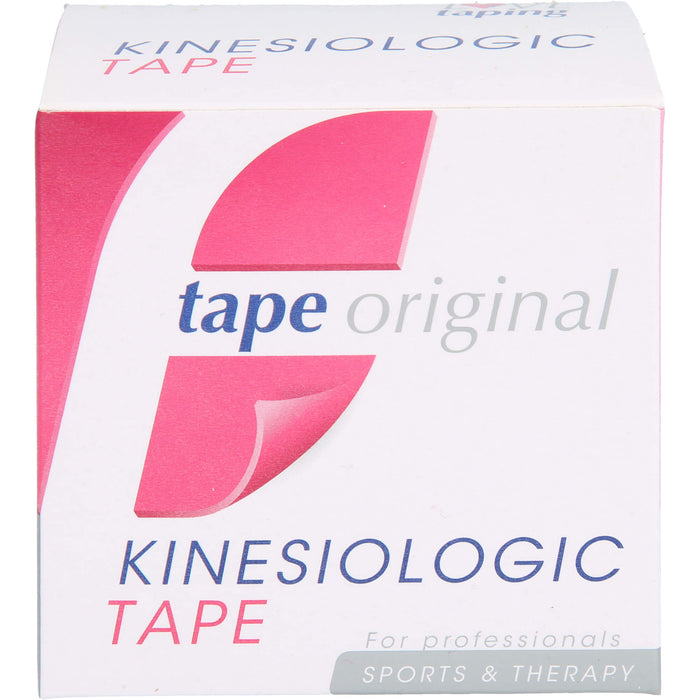 Kinesiologic Tape original pink 5 m x 5 cm, 1 pc pansement