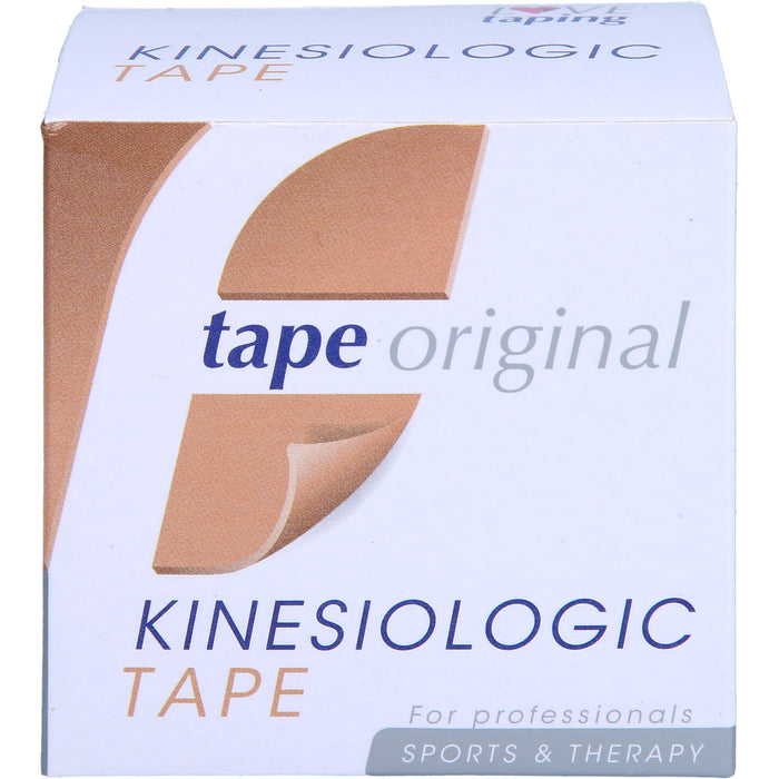 KINESIOLOGIC tape original beige 5 m x 5 cm, 1 pcs. Ribbon