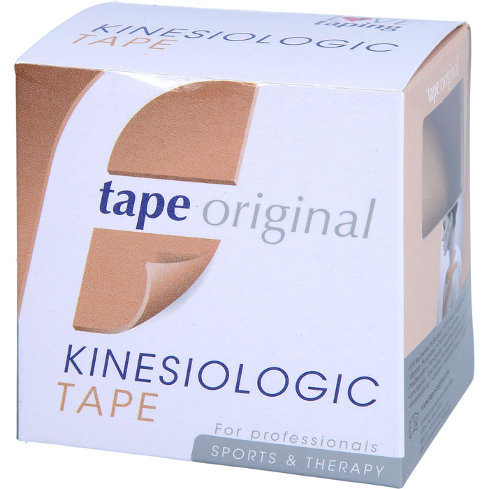 KINESIOLOGIC tape original beige 5 m x 5 cm, 1 pcs. Ribbon