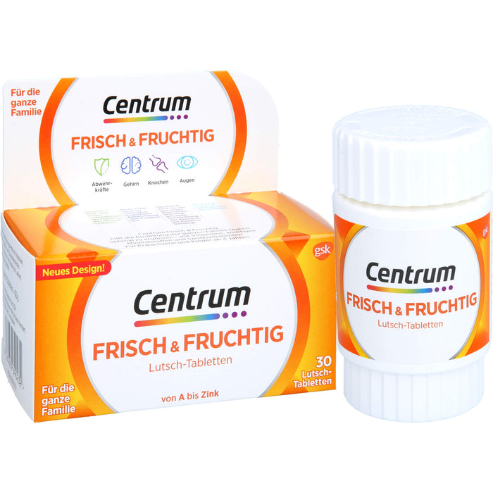 Centrum frisch & fruchtig Tabletten, 30 pcs. Tablets