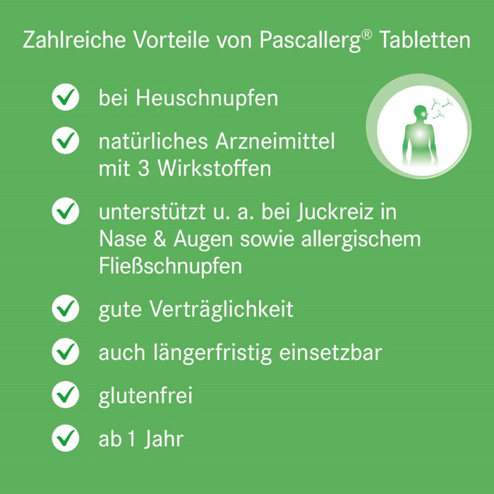 Pascallerg Tabletten  bei Erkrankungen der Atemwege, 100 pc Tablettes